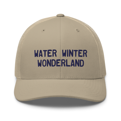 Michigan 'Water Winter Wonderland' Trucker Hat