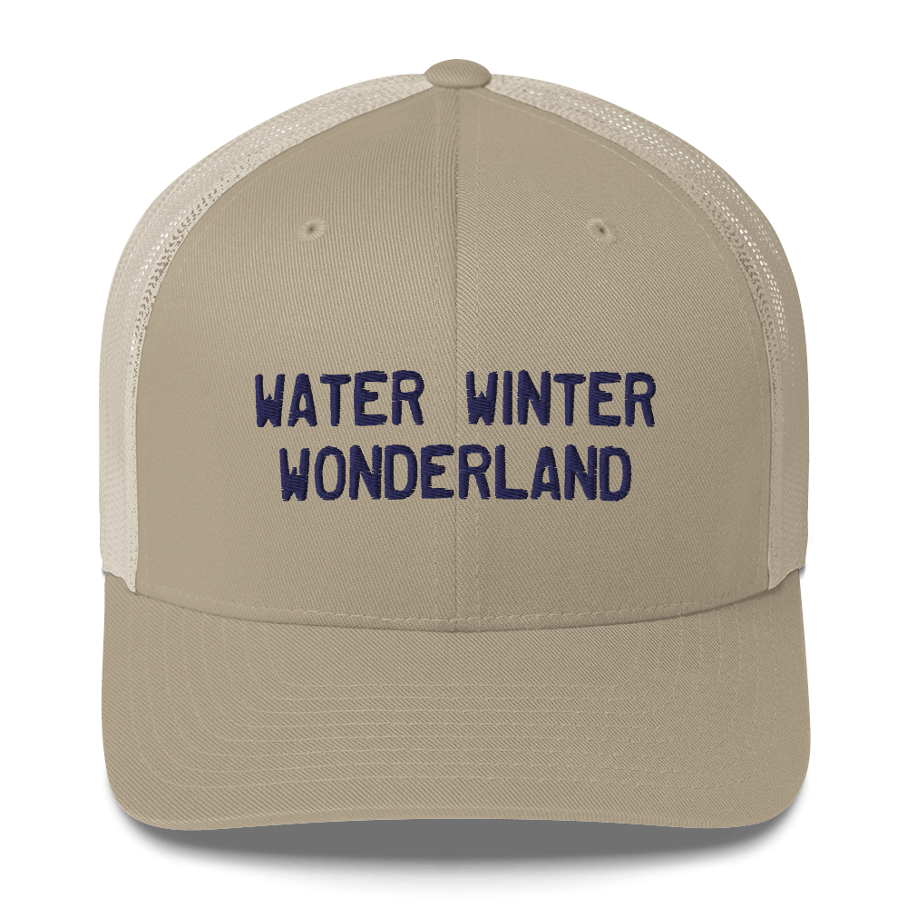 Michigan 'Water Winter Wonderland' Trucker Hat