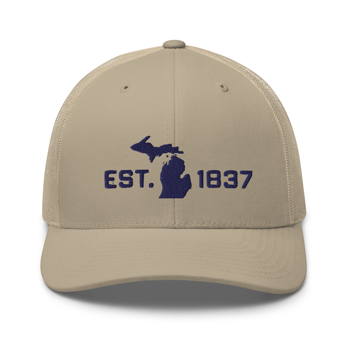 Michigan 'EST 1837' Trucker Hat (Athletic Font)