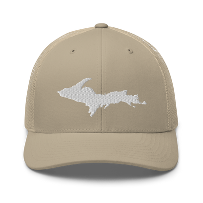 Michigan Upper Peninsula Trucker Hat (w/ UP Outline)