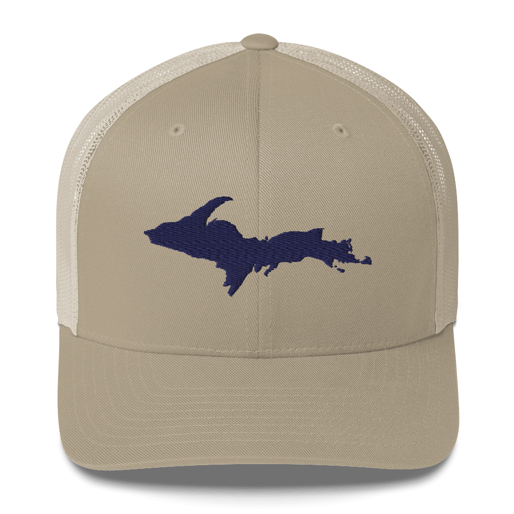 Michigan Upper Peninsula Trucker Hat (w/ UP Outline)