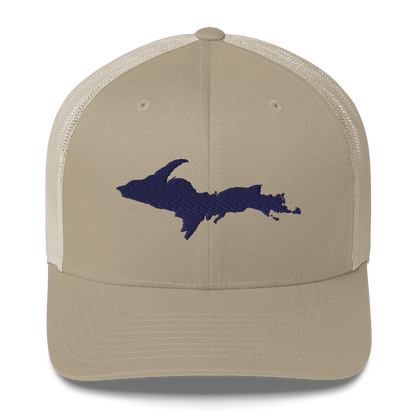 Michigan Upper Peninsula Trucker Hat (w/ UP Outline)