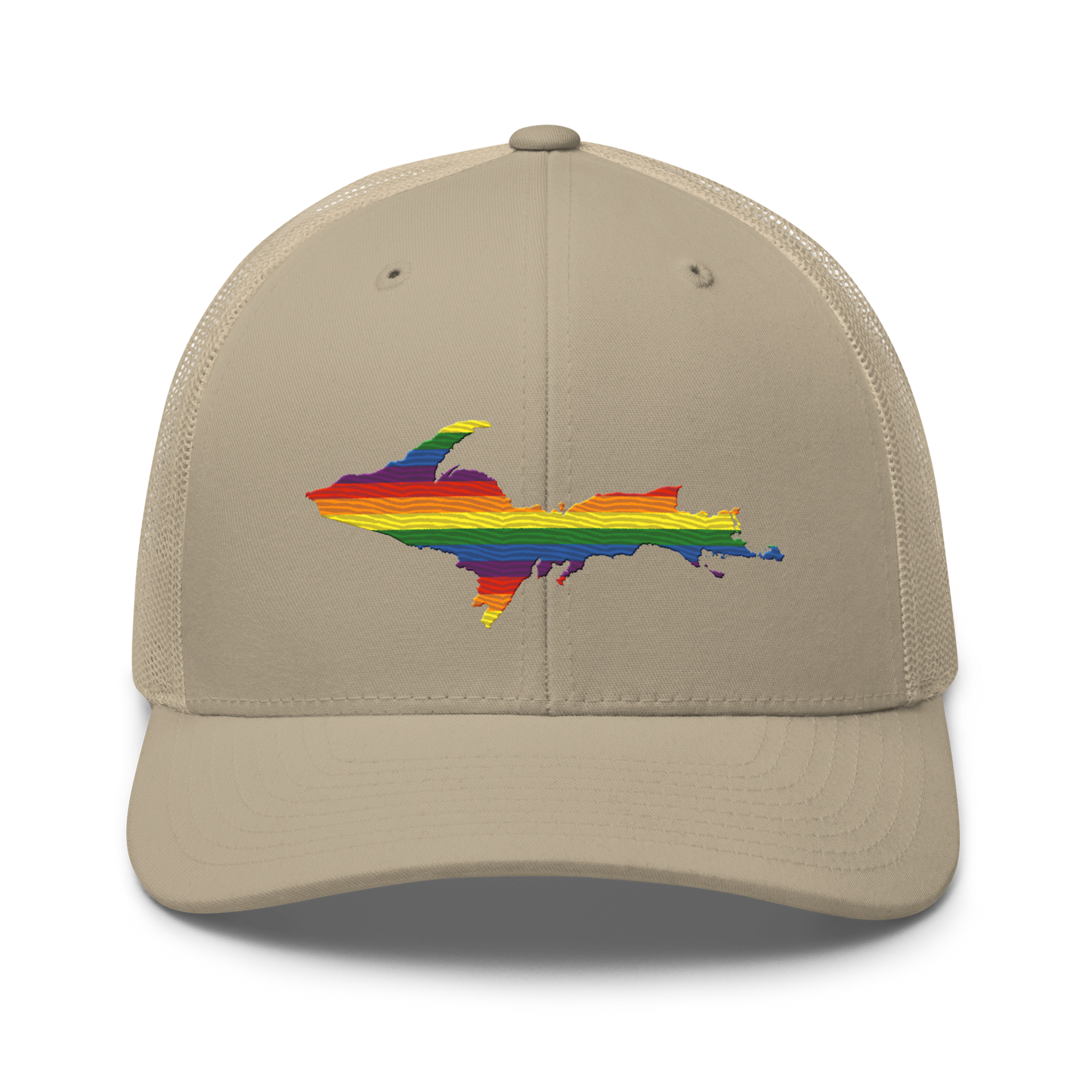 Michigan Upper Peninsula Trucker Hat (Pride Edition)