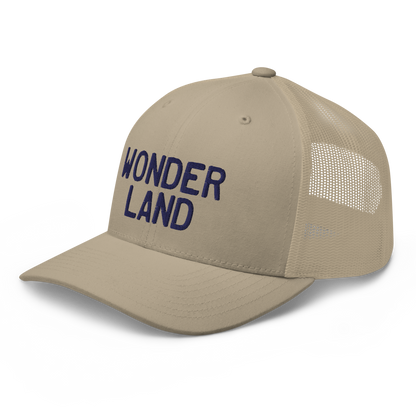 Michigan 'Wonderland' Trucker Cap (Licence Plate Font)