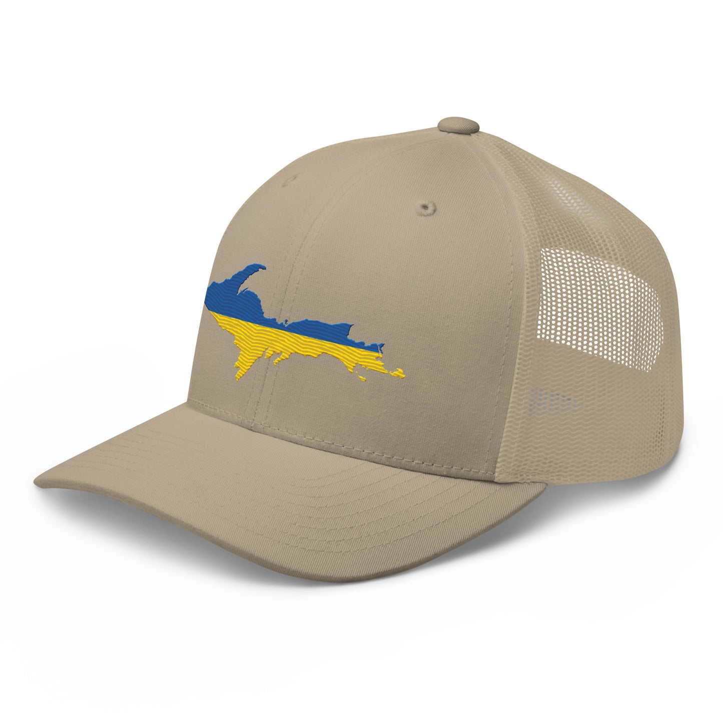 Michigan Upper Peninsula Trucker Hat (Ukraine Edition)