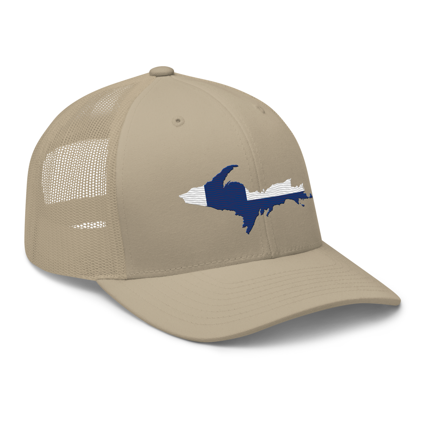 Michigan Upper Peninsula Trucker Hat (w/ UP Finland Outline