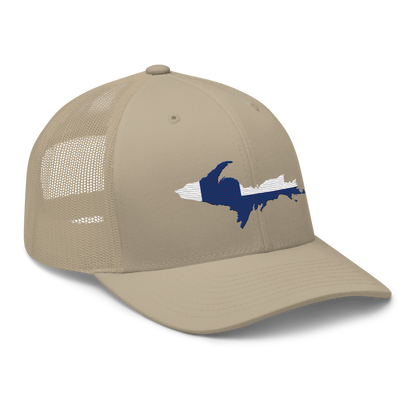 Michigan Upper Peninsula Trucker Hat (w/ UP Finland Outline