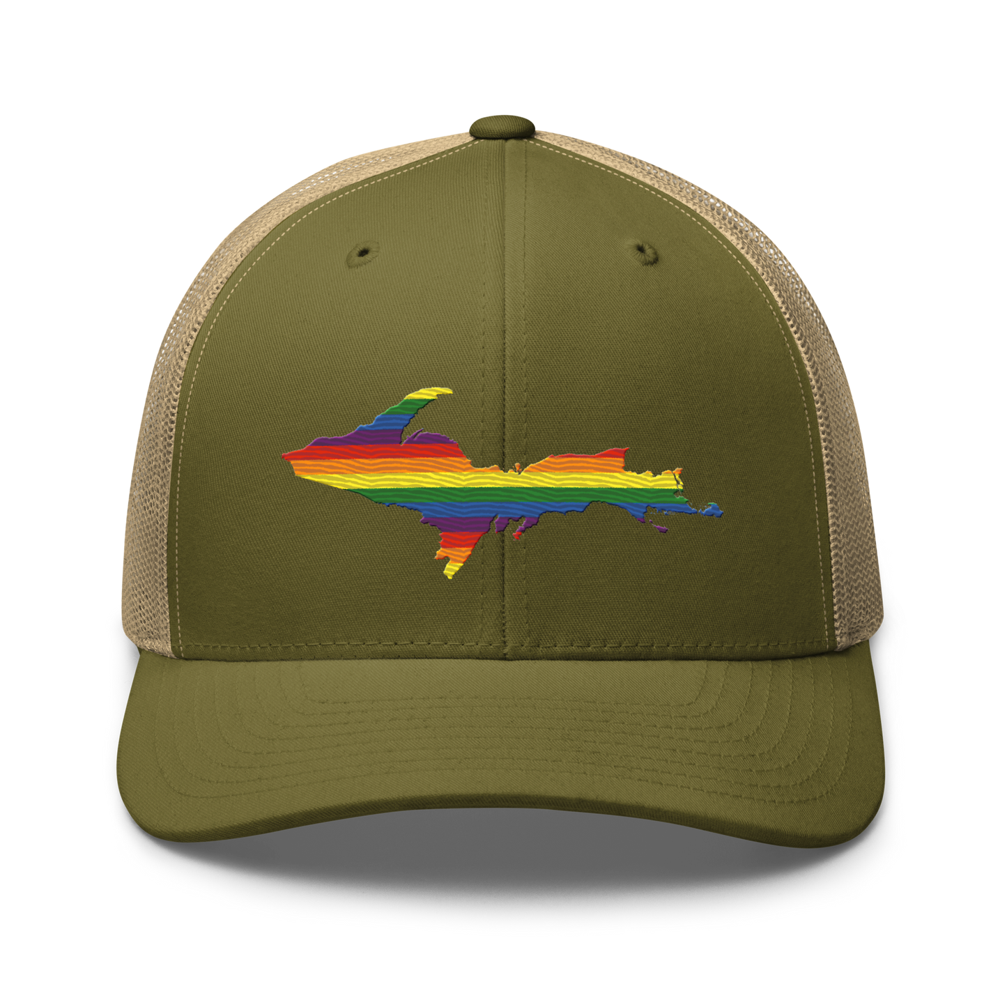 Michigan Upper Peninsula Trucker Hat (Pride Edition)