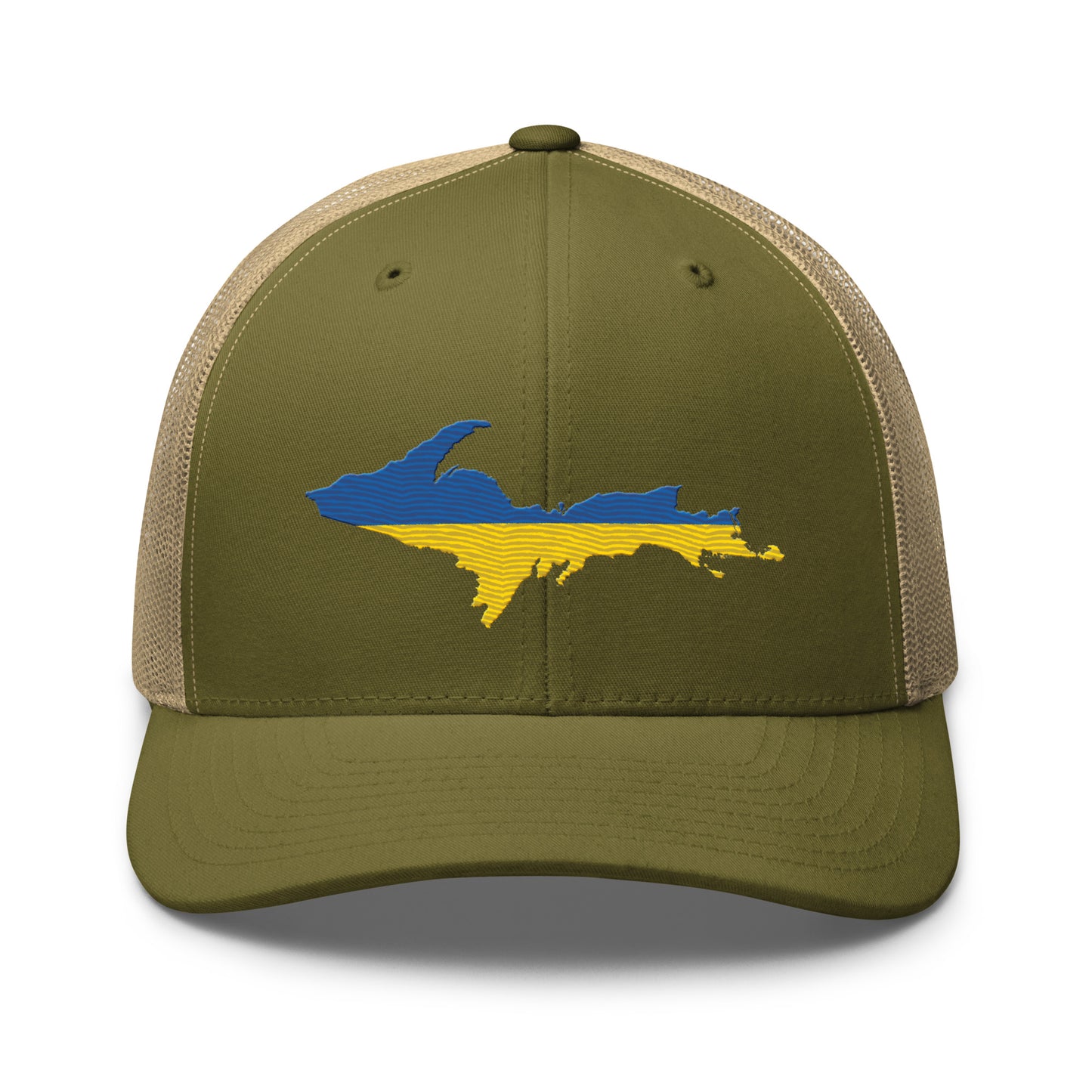 Michigan Upper Peninsula Trucker Hat (Ukraine Edition)