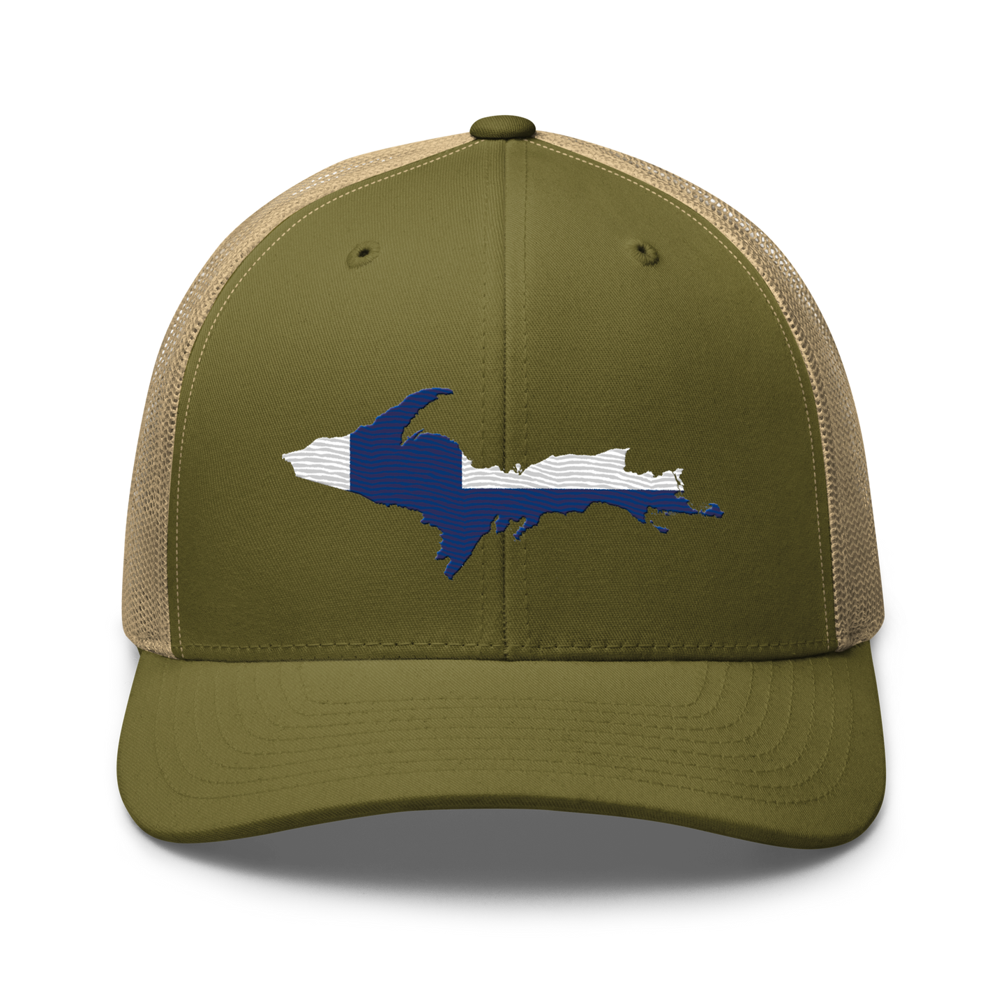 Michigan Upper Peninsula Trucker Hat (w/ UP Finland Outline