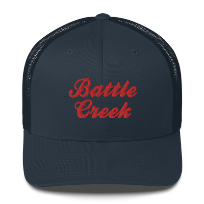 'Battle Creek' Trucker Hat (Cerealmaker Parody)