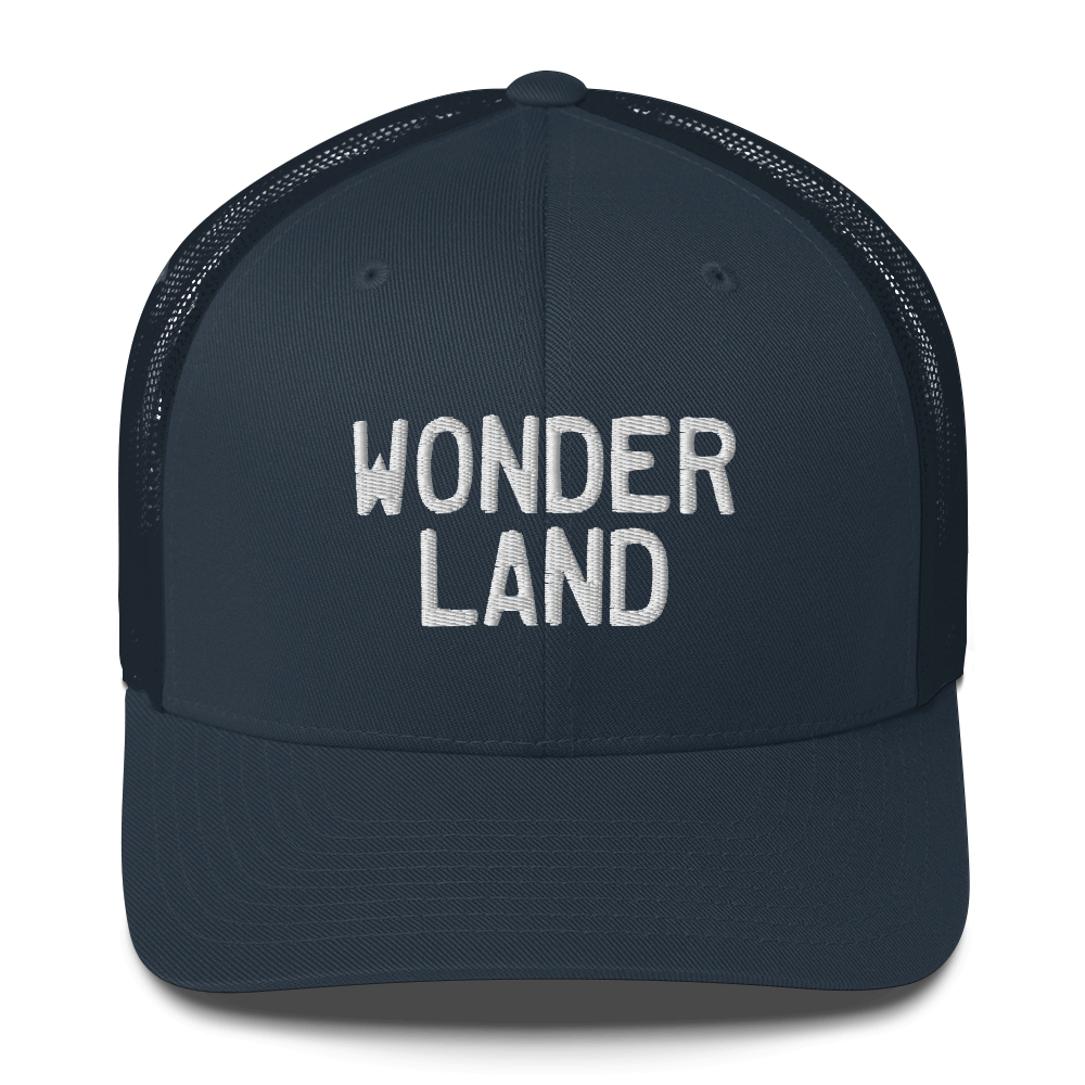 Michigan 'Wonderland' Trucker Cap (Licence Plate Font)