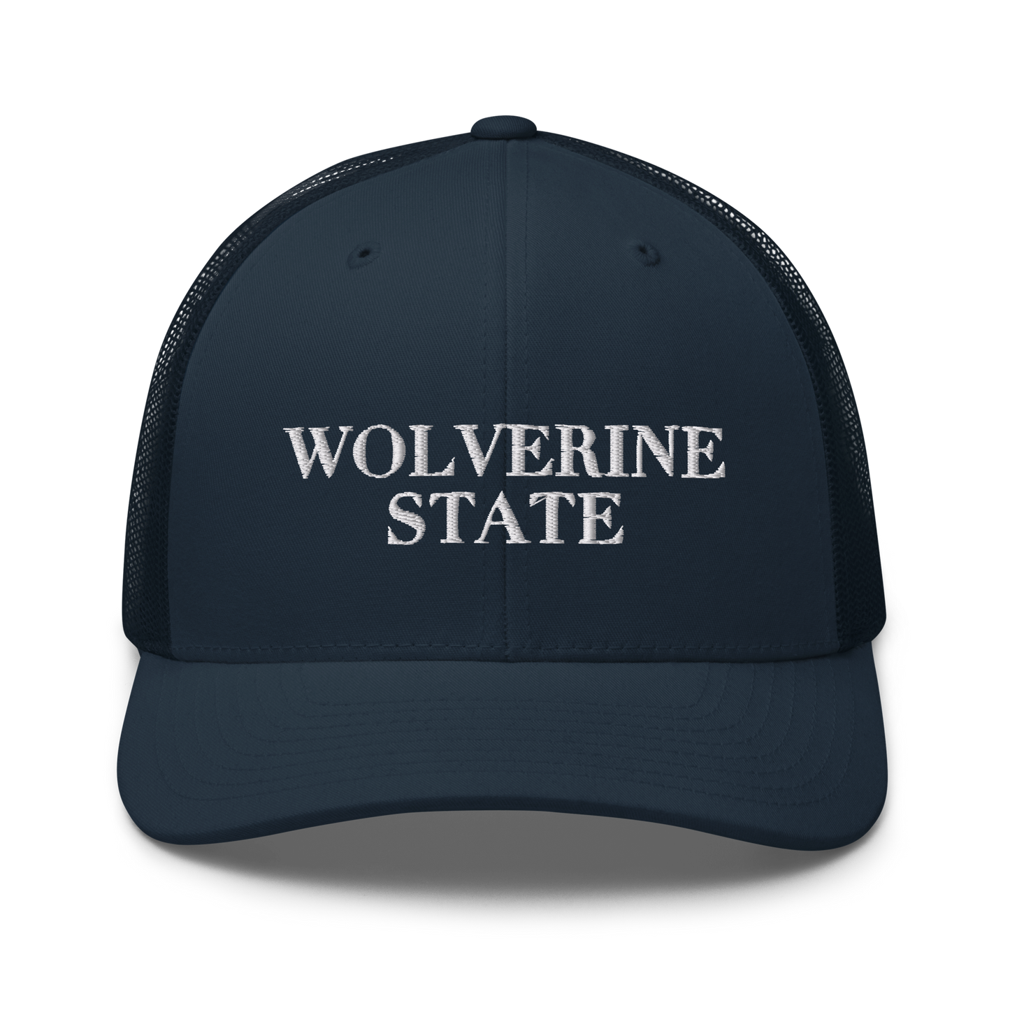 Michigan 'Wolverine State' Trucker Hat (Didone Font)