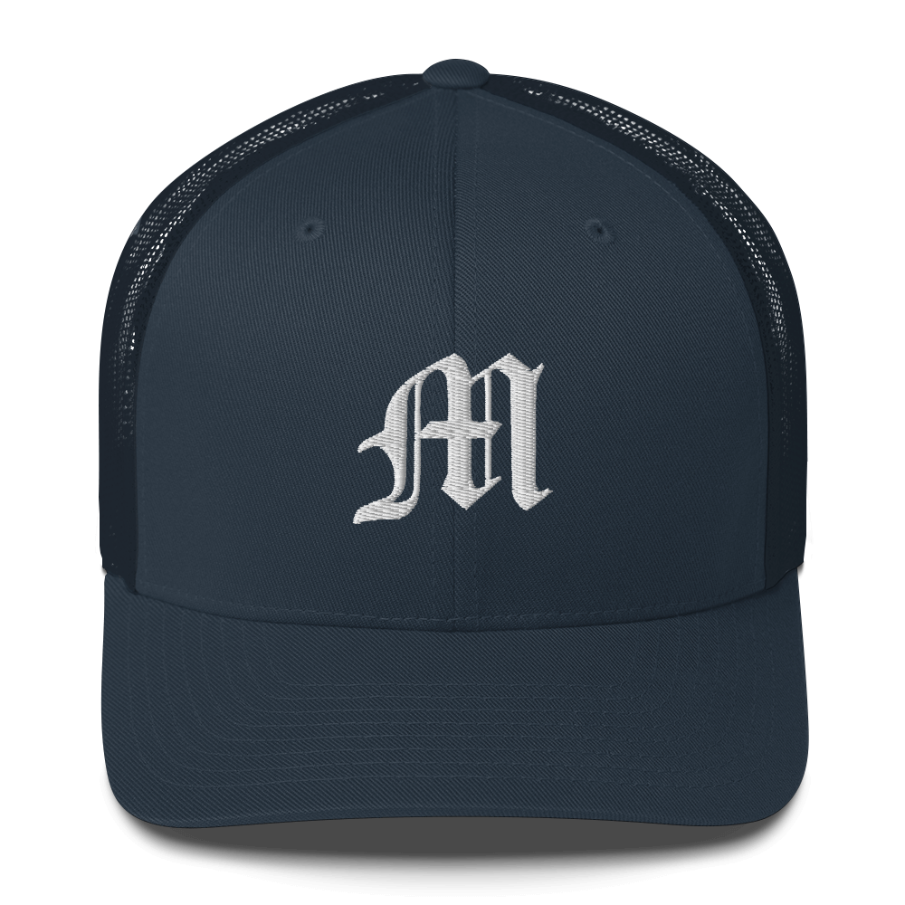 Michigan 'Old English M' Trucker Hat