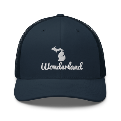 Michigan 'Wonderland' Trucker Hat (Script Font)