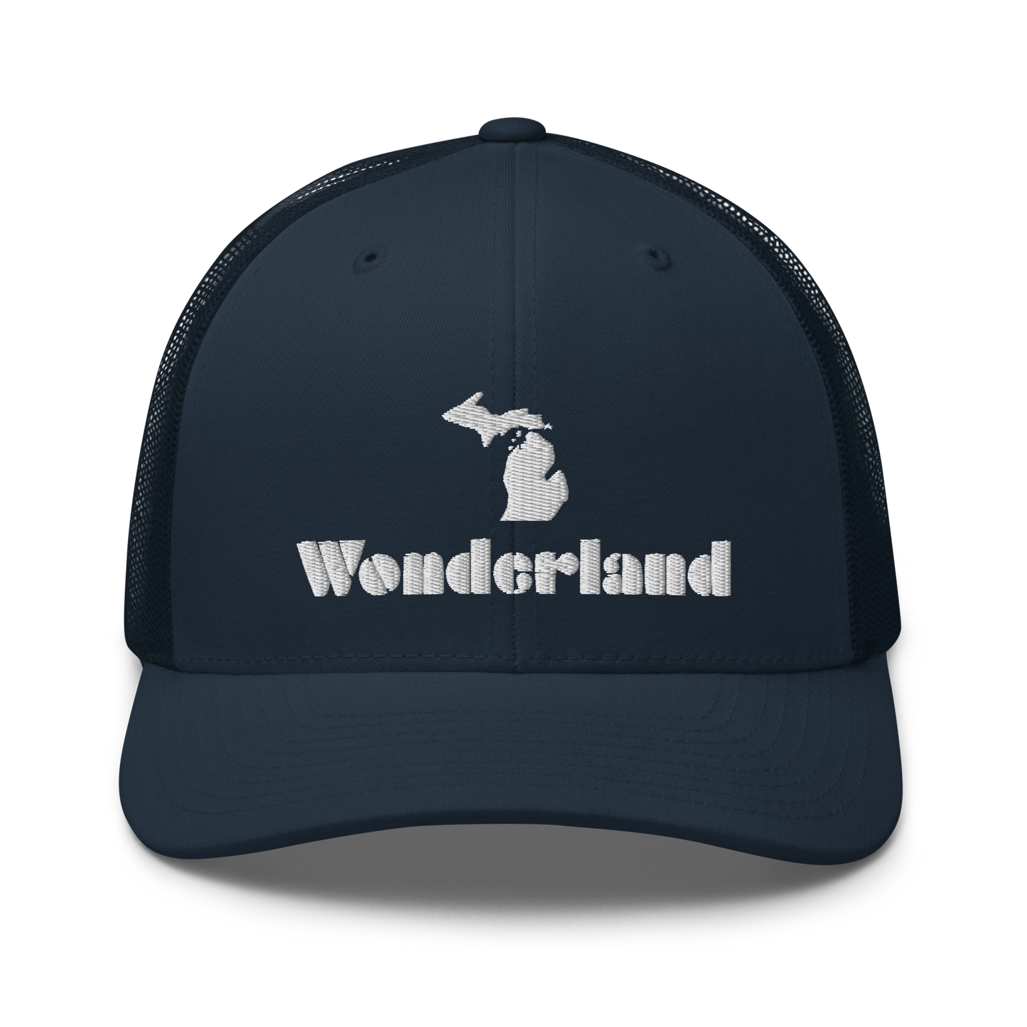 Michigan 'Wonderland' Trucker Hat (Art Deco Font)