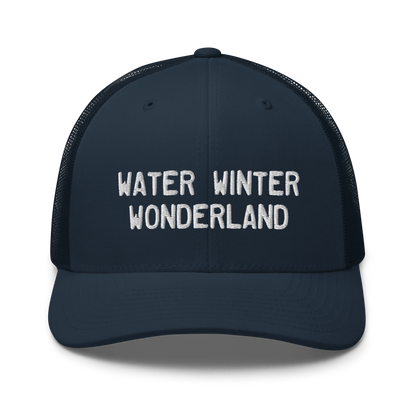 Michigan 'Water Winter Wonderland' Trucker Hat