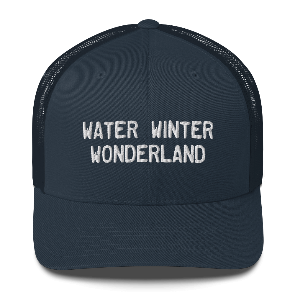 Michigan 'Water Winter Wonderland' Trucker Hat