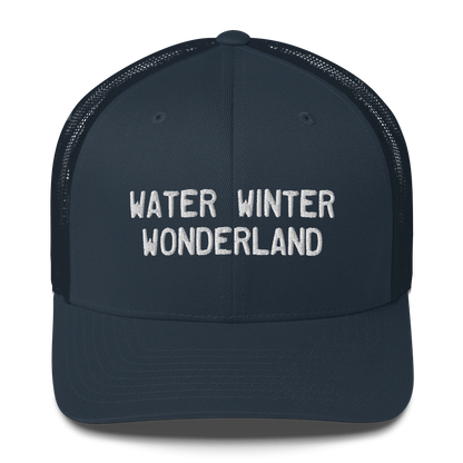 Michigan 'Water Winter Wonderland' Trucker Hat