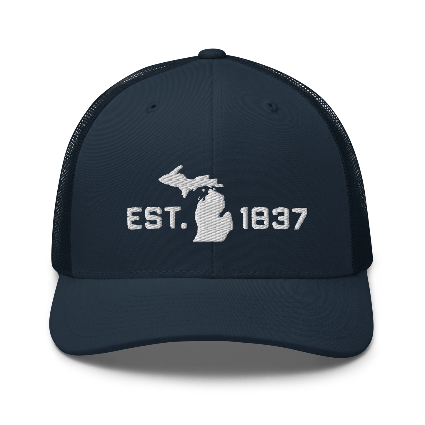 Michigan 'EST 1837' Trucker Hat (Athletic Font)