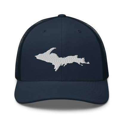 Michigan Upper Peninsula Trucker Hat (w/ UP Outline)