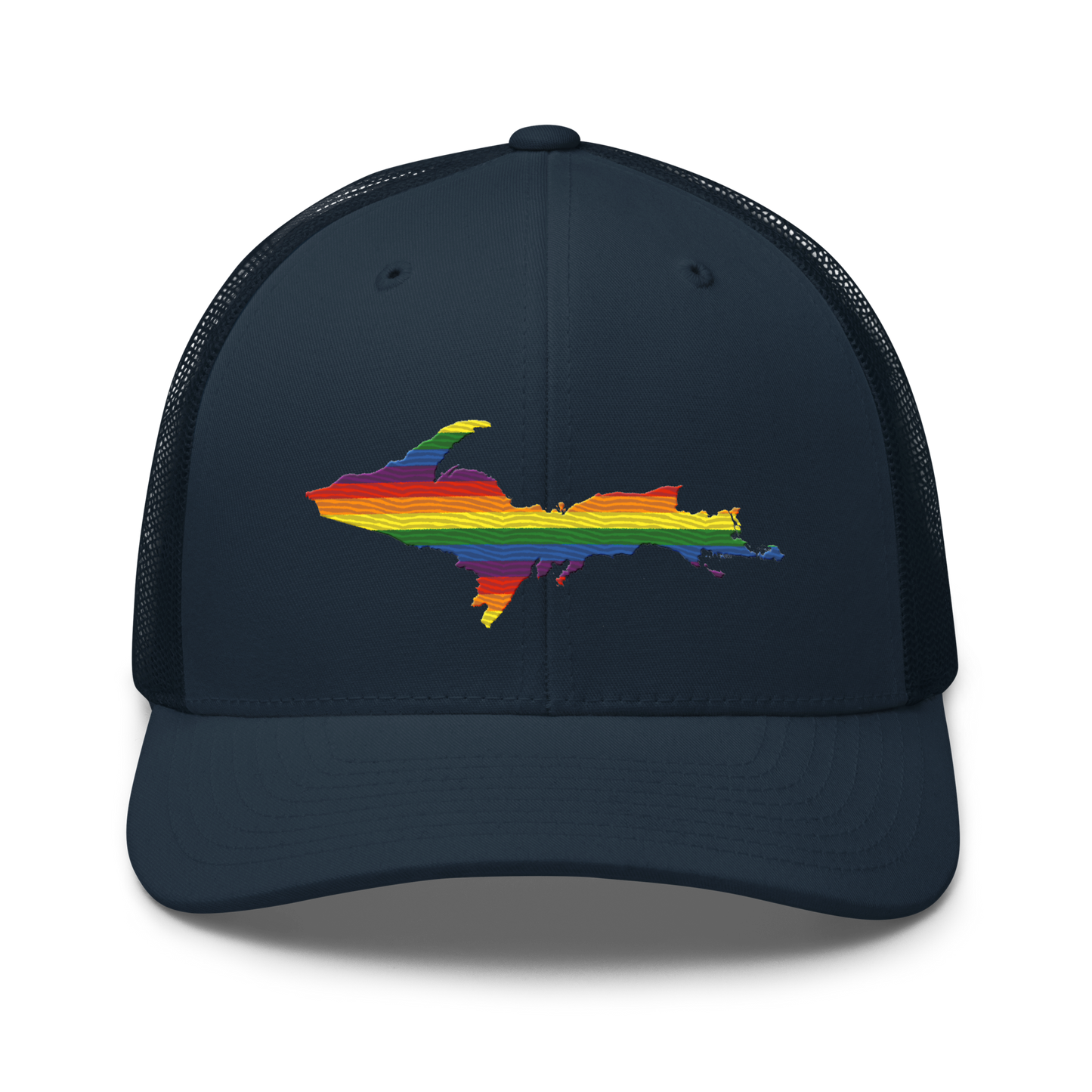 Michigan Upper Peninsula Trucker Hat (Pride Edition)