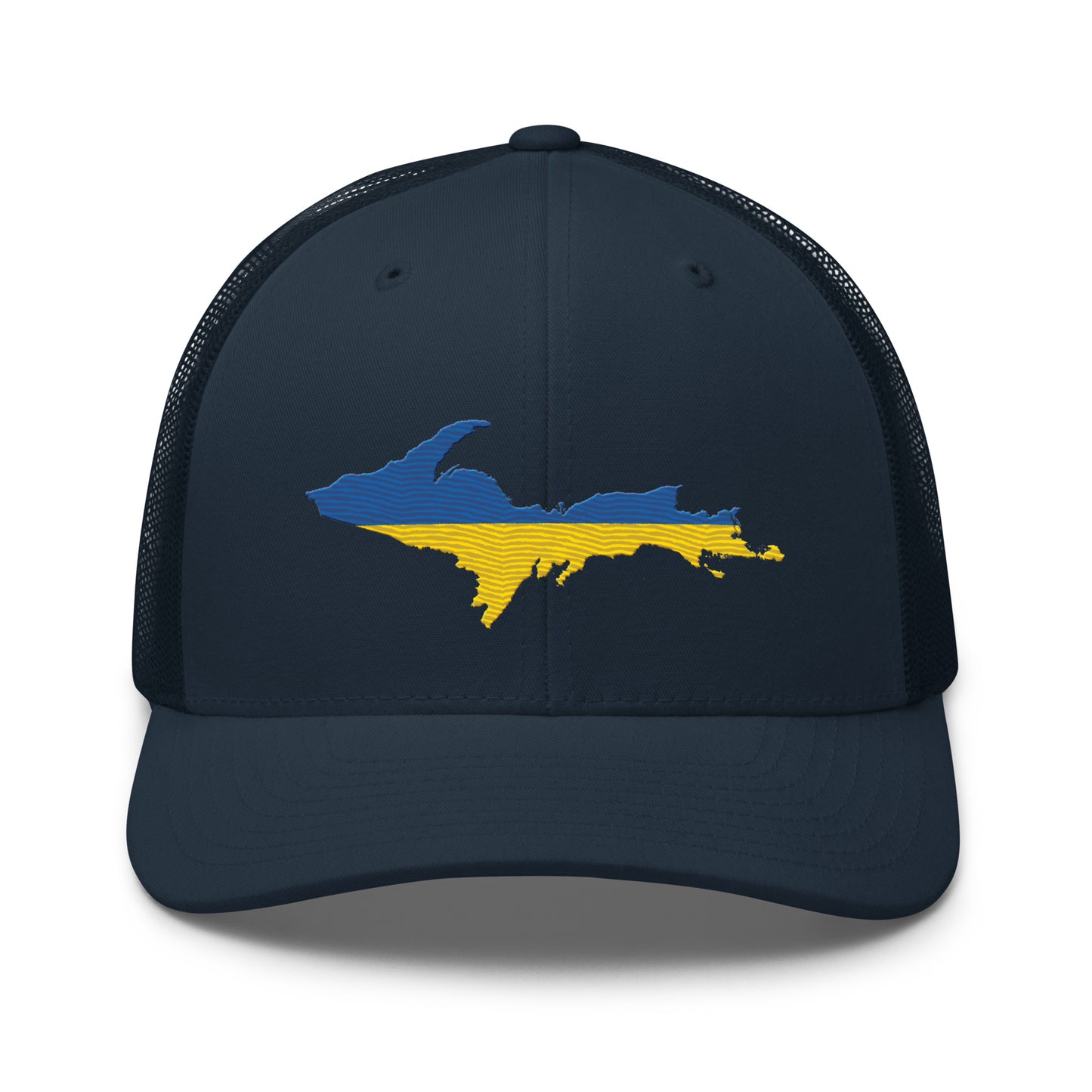 Michigan Upper Peninsula Trucker Hat (Ukraine Edition)