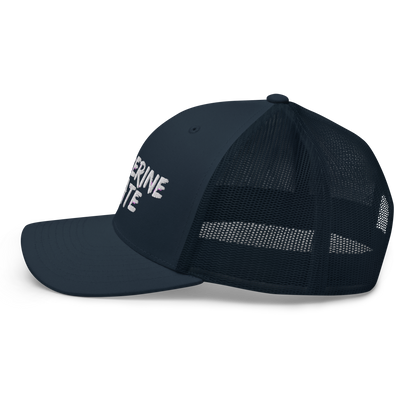 Michigan 'Wolverine State' Trucker Hat (Angry Brush Font)