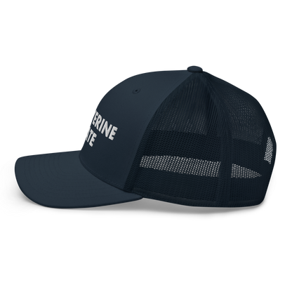 Michigan 'Wolverine State' Trucker Hat (Geometric Sans Font)