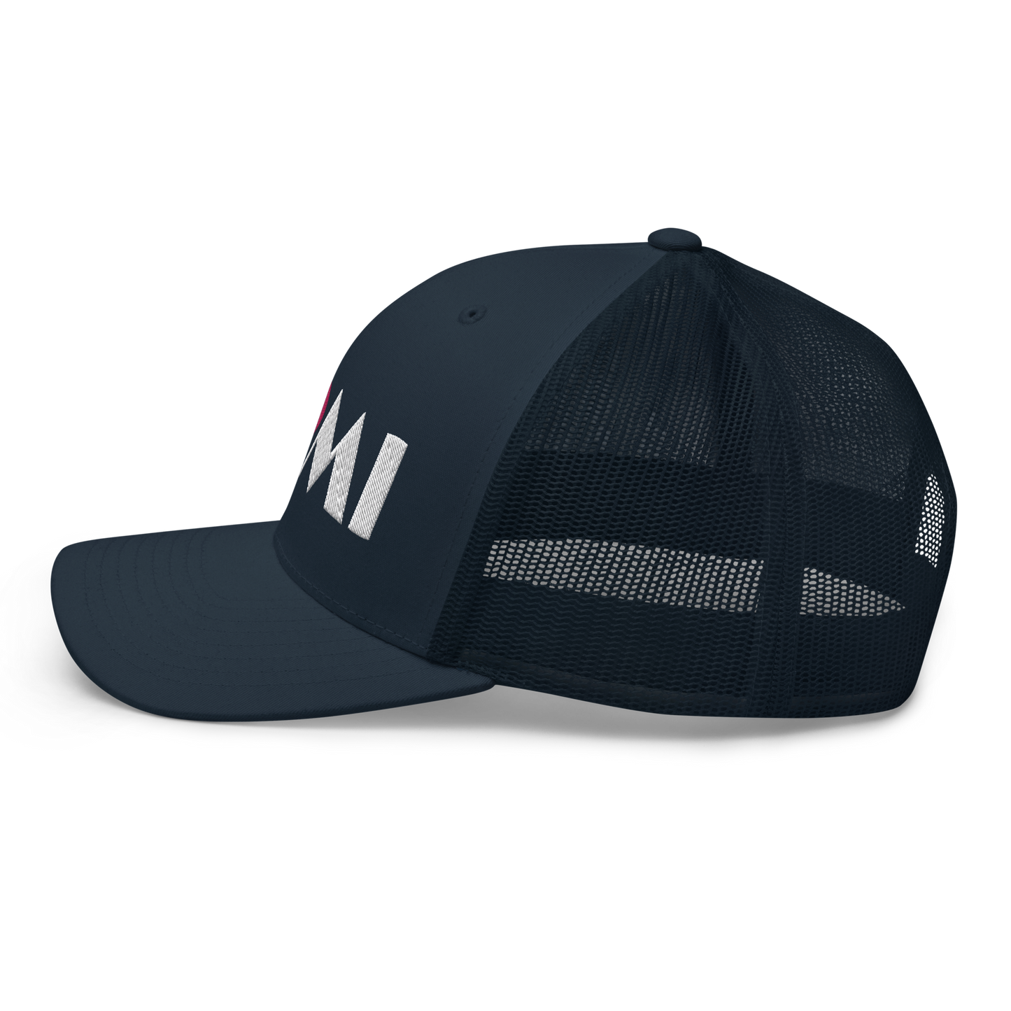 Michigan 'I ❤️ MI' Trucker Hat (Art Deco Font)