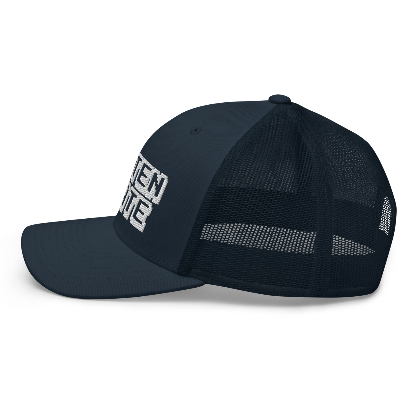 Michigan 'Mitten State' Trucker Hat (Arcade Font)