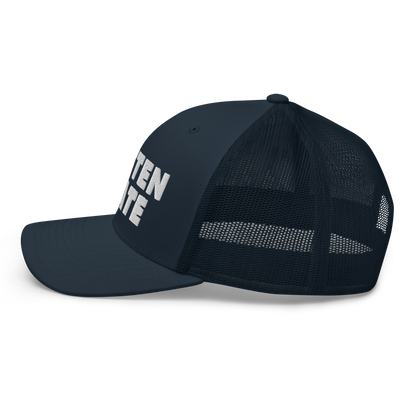 Michigan 'Mitten State' Trucker Hat (Geometric Sans Font)