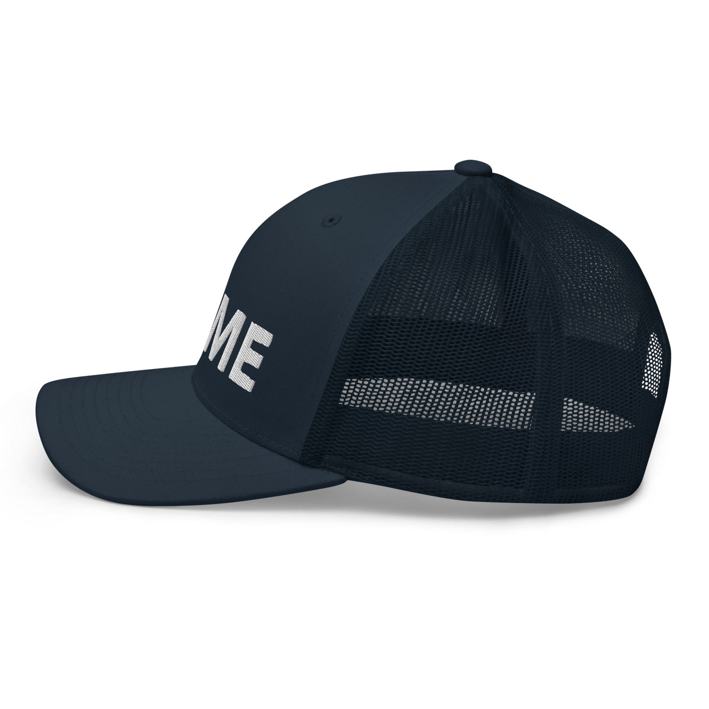 Michigan 'Home' Trucker Hat (Geometric Sans Font)