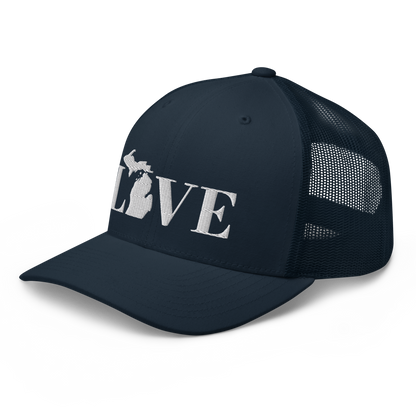 Michigan 'Love' Trucker Hat (Didone Font)