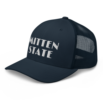 Michigan 'Mitten State' Trucker Hat (Art Deco Font)