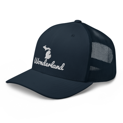 Michigan 'Wonderland' Trucker Hat (Script Font)