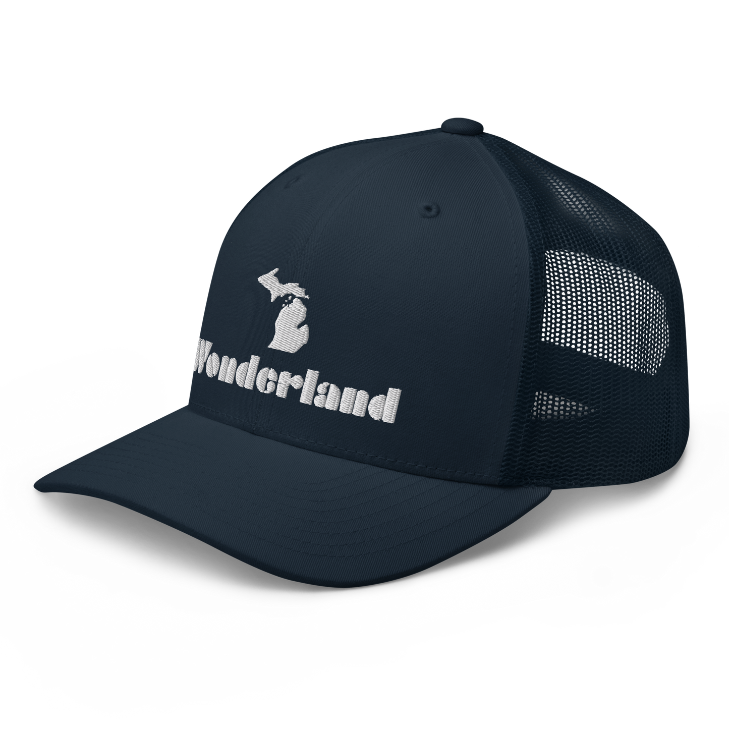 Michigan 'Wonderland' Trucker Hat (Art Deco Font)