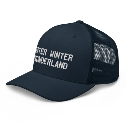 Michigan 'Water Winter Wonderland' Trucker Hat