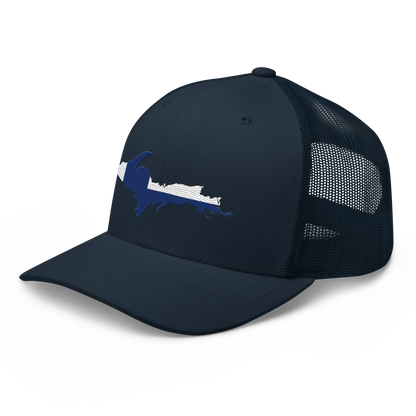 Michigan Upper Peninsula Trucker Hat (w/ UP Finland Outline