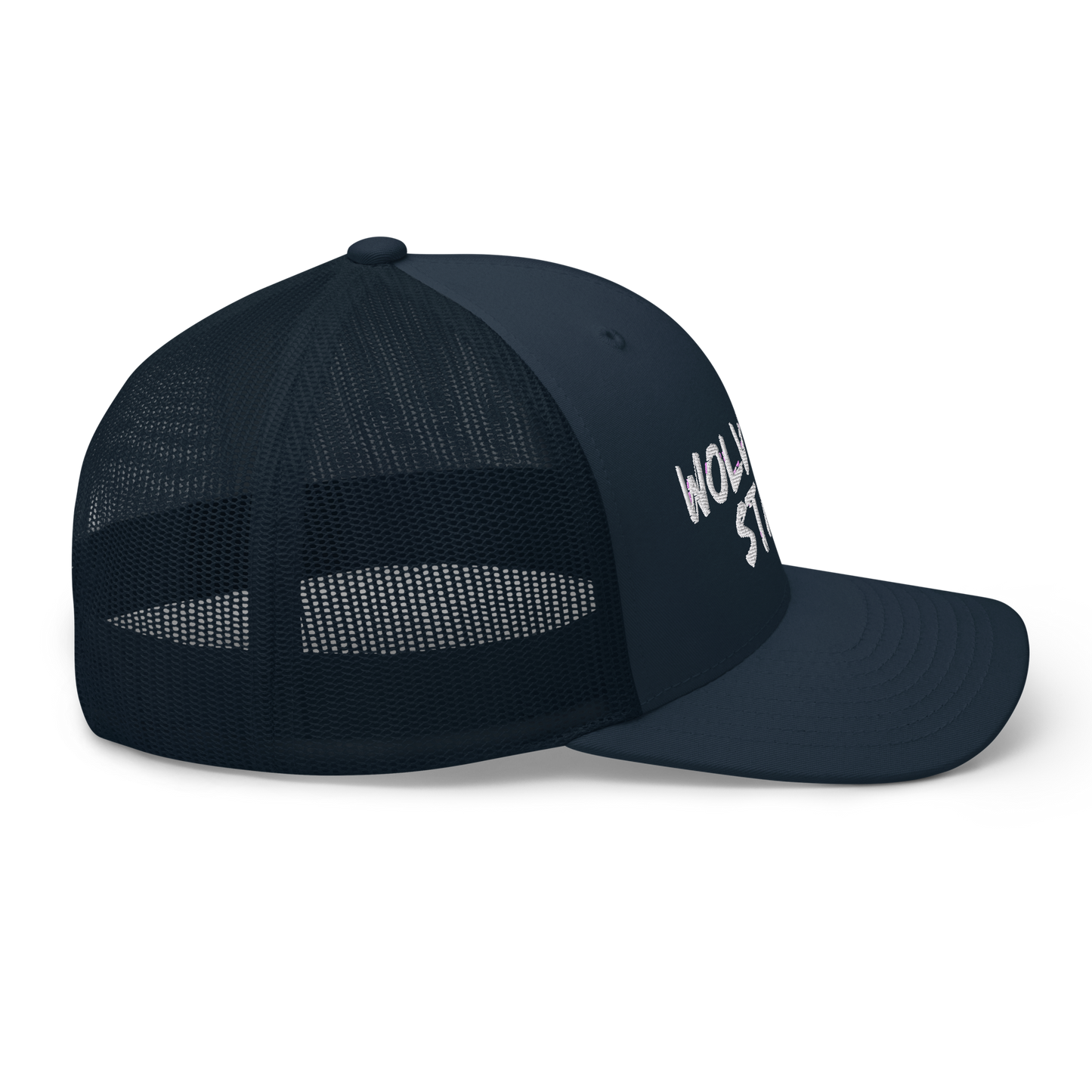 Michigan 'Wolverine State' Trucker Hat (Angry Brush Font)