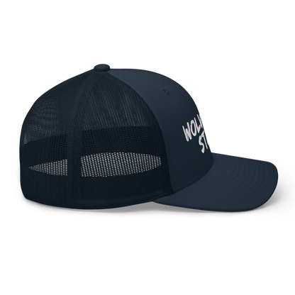 Michigan 'Wolverine State' Trucker Hat (Angry Brush Font)