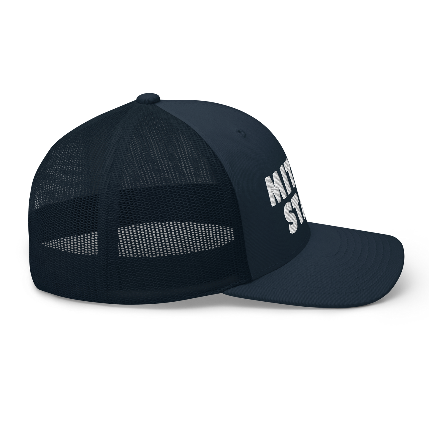 Michigan 'Mitten State' Trucker Hat (Geometric Sans Font)