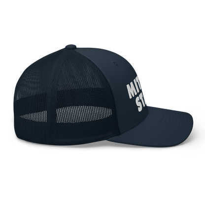 Michigan 'Mitten State' Trucker Hat (Geometric Sans Font)