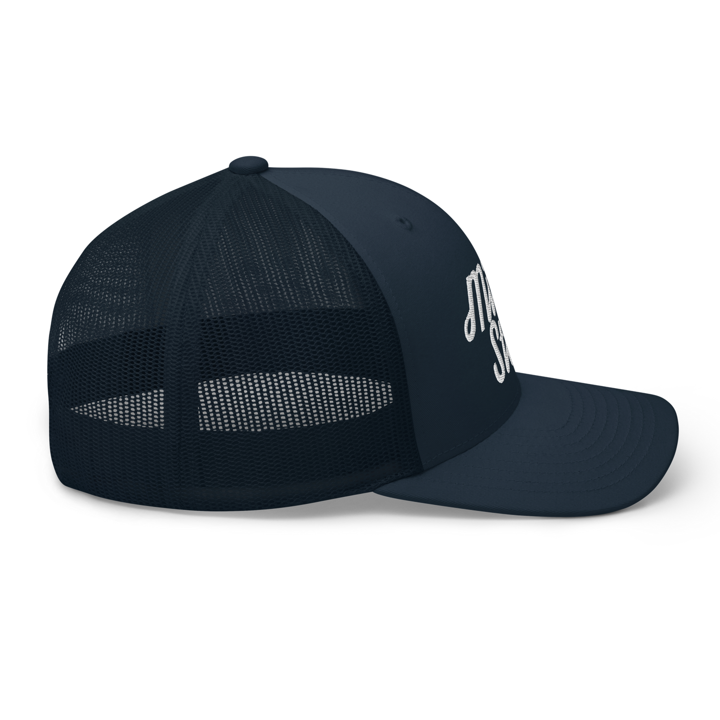 Michigan 'Mitten State' Trucker Hat (Script Font)