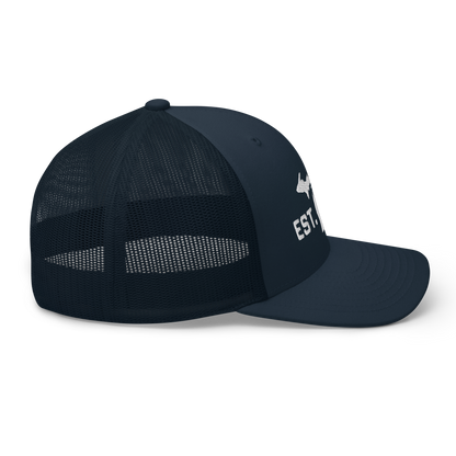 Michigan 'EST 1837' Trucker Hat (Athletic Font)