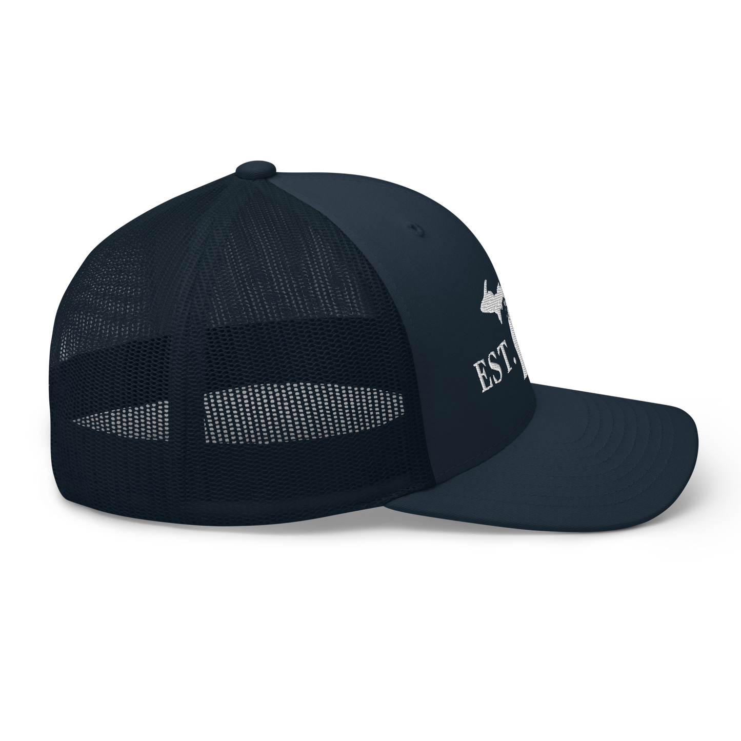 Michigan 'EST 1837' Trucker Hat (Didone Font)