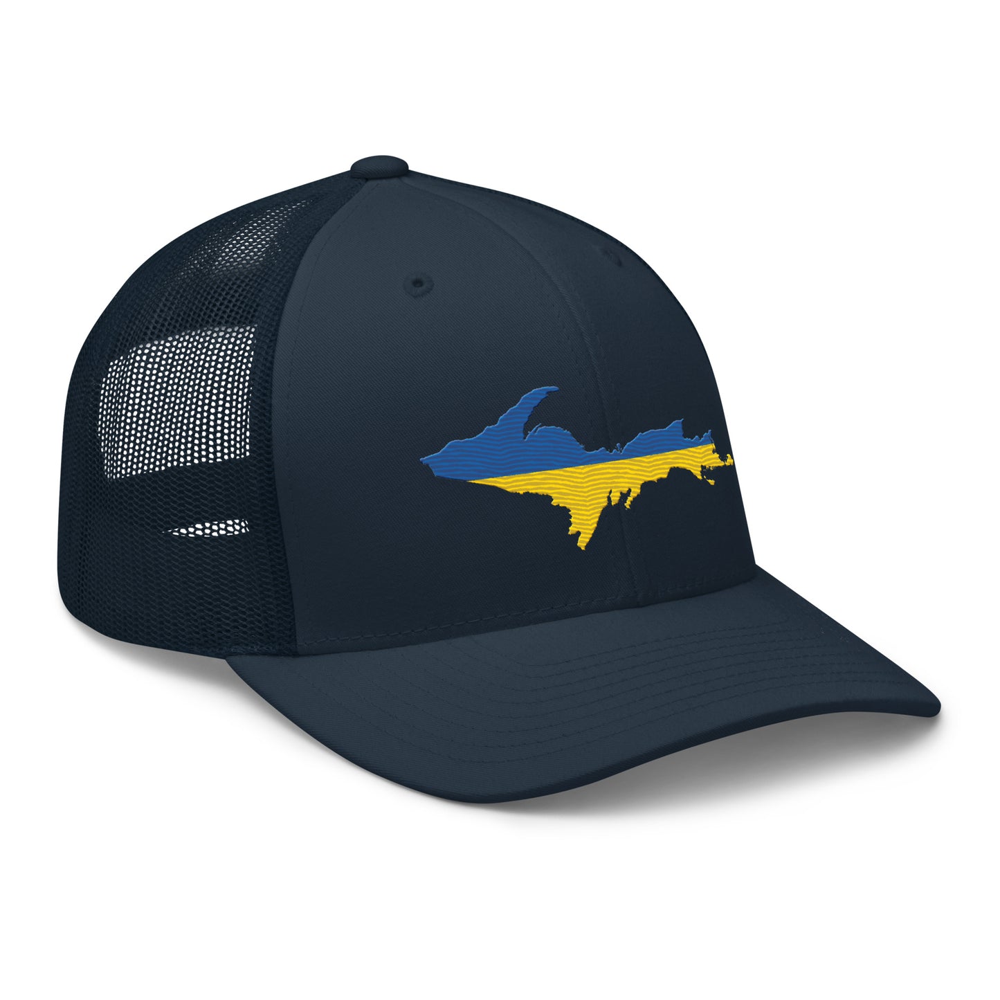 Michigan Upper Peninsula Trucker Hat (Ukraine Edition)