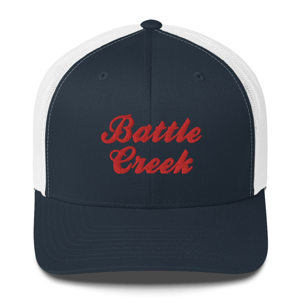 'Battle Creek' Trucker Hat (Cerealmaker Parody)