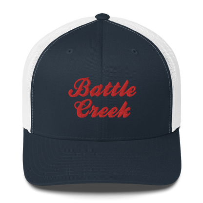 'Battle Creek' Trucker Hat (Cerealmaker Parody)