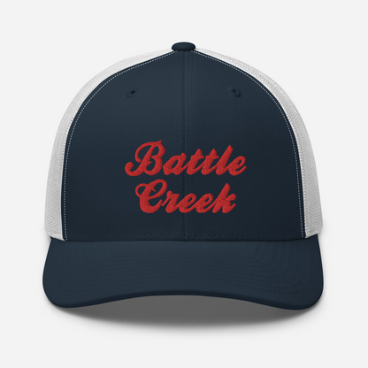 'Battle Creek' Trucker Hat (Cerealmaker Parody)